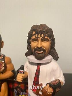 THE ROCK Mankind MICK Foley WWE Rock N Sock Connection belt FOCO Bobblehead /223