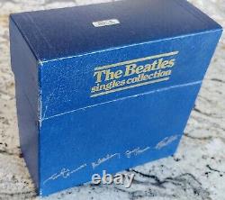 The Beatles Collection UK 1982 Press Vinyl Singles 45s Blue Box Set Parlophone