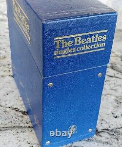 The Beatles Collection UK 1982 Press Vinyl Singles 45s Blue Box Set Parlophone