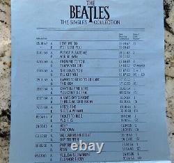 The Beatles Collection UK 1982 Press Vinyl Singles 45s Blue Box Set Parlophone