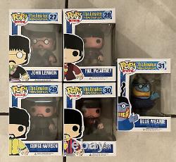 The Beatles Yellow Submarine Funko Pop Rock COMPLETE SET (not authenticated)