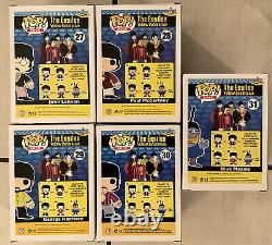 The Beatles Yellow Submarine Funko Pop Rock COMPLETE SET (not authenticated)