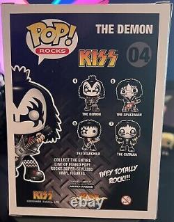 The Demon #4 Kiss Funko POP! Rocks