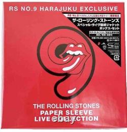 The Rolling Stones PAPER SLEEVE LIVE COLLECTION SHM-CD BOX Set Harajuku RS NO. 9