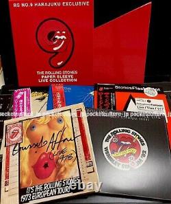 The Rolling Stones PAPER SLEEVE LIVE COLLECTION SHM-CD BOX Set Harajuku RS NO. 9