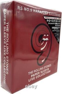 The Rolling Stones PAPER SLEEVE LIVE COLLECTION SHM-CD BOX Set Harajuku RS NO. 9