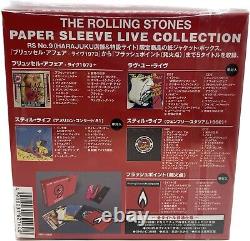 The Rolling Stones PAPER SLEEVE LIVE COLLECTION SHM-CD BOX Set Harajuku RS NO. 9