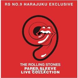 The Rolling Stones PAPER SLEEVE LIVE COLLECTION SHM-CD BOX Set Harajuku RS NO. 9