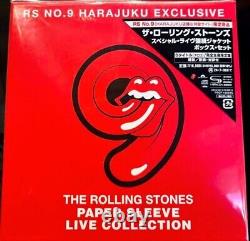 The Rolling Stones Paper Sleeve Live Collection Harajuku RS NO. 9 SHM-CD Box Set