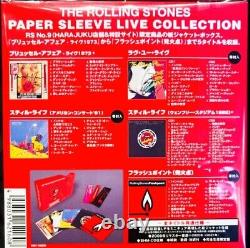 The Rolling Stones Paper Sleeve Live Collection Harajuku RS NO. 9 SHM-CD Box Set