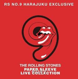 The Rolling Stones Paper Sleeve Live Collection Harajuku RS NO. 9 SHM-CD Box Set