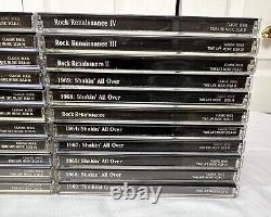 Time LifeClassic RockHuge Lot of 22 CDs in Cases withInsertsVGNice Collection