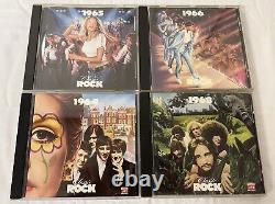 Time LifeClassic RockHuge Lot of 22 CDs in Cases withInsertsVGNice Collection