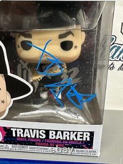 Travis Barker Blink 182 Drummer 84 Signed Autographed Funko Pop-psa Dna Coa