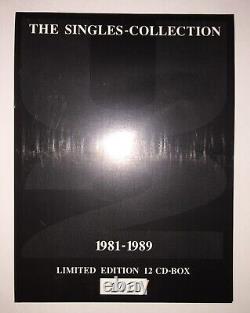 U2 THE SINGLES COLLECTION 1981-1989 CD Box Set Out Of Print- BOX ONLY NO CDs