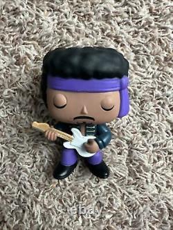 VINTAGE FUNKO POP JIMI HENDRIX PURPLE HAZE #01 RARE POP ROCKS NRFB VAULTED Loose