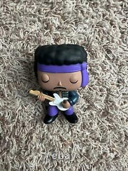 VINTAGE FUNKO POP JIMI HENDRIX PURPLE HAZE #01 RARE POP ROCKS NRFB VAULTED Loose