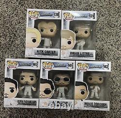 Vaulted Funko BACKSTREET BOYS Complete Set of 5 #138 139 140 141 142