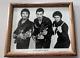 Vintage Framed Photo Of The Rock Music Band 9x11