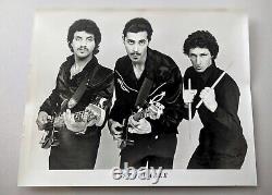 Vintage Framed Photo Of The Rock Music Band 9x11