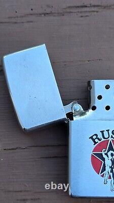 Vintage RUSH 2112 Promotional ZIPPO Lighter 1976 Progressive Rock 70s RARE