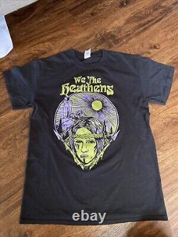 We The Heathens Rare Art Band Shirt Medium Rock Tshirt Indie Collectible