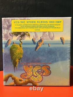 Yes The Studio Albums 1969-1987 13 CD Box Set BRAND NEW