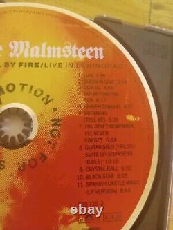 Yngwie J. Malmsteen Trial by Fire PROMO CD USA PRESS 1989 EX/ VG++ RARE CD